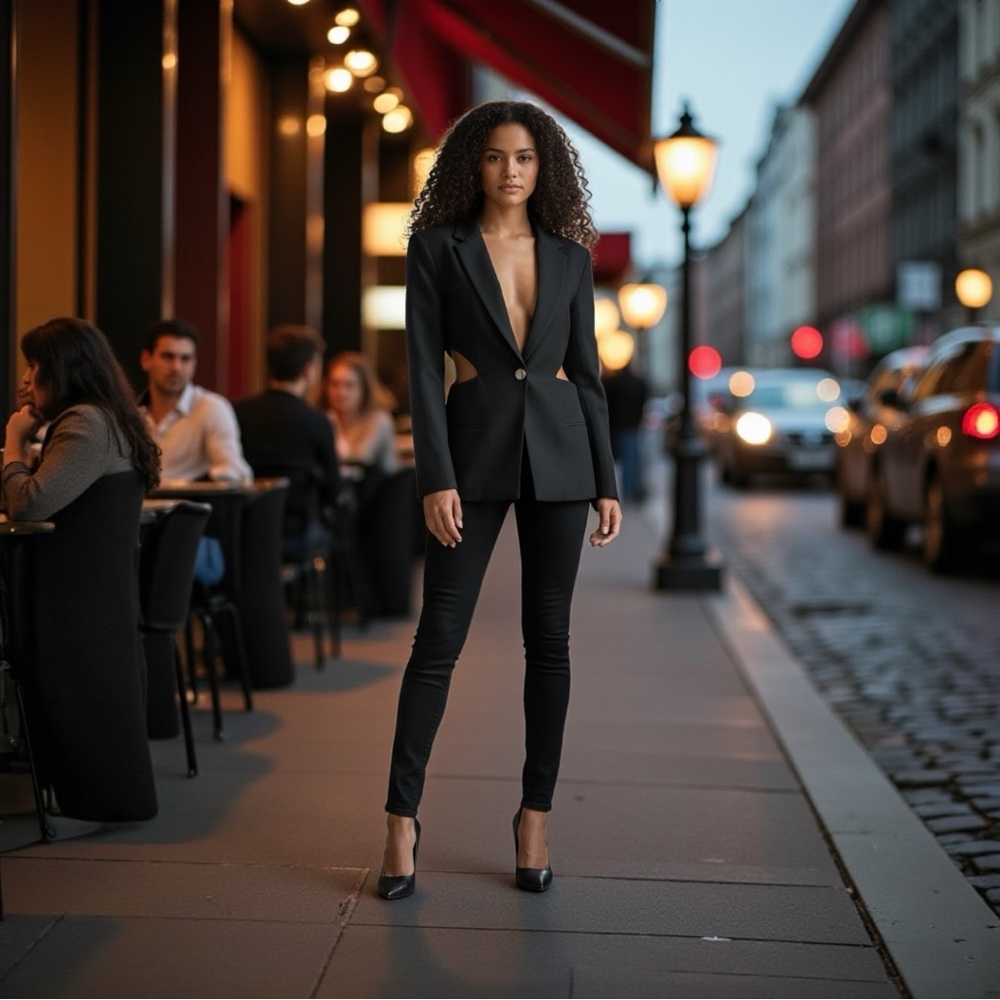 NWT Christopher Esber Loophole Tie Back Jacket Blazer Size 8/4 $1035